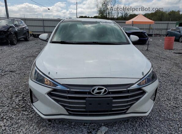 5NPD84LF7LH512024 2020 HYUNDAI ELANTRA White წინა ხედი