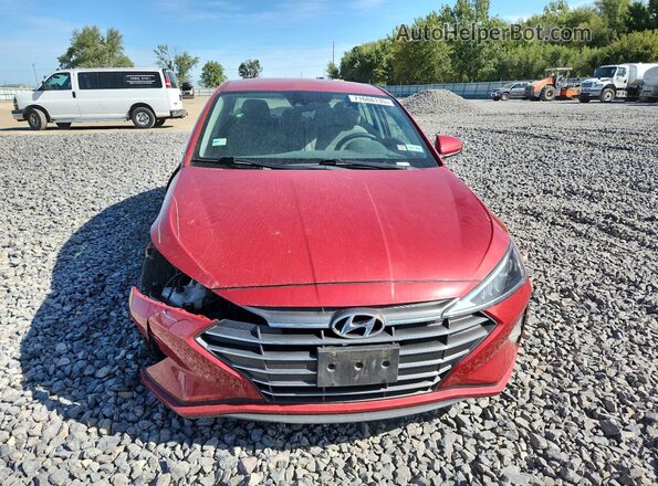 5NPD84LF7LH531432 2020 HYUNDAI ELANTRA Red Դիմացի տեսք