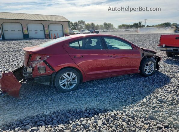 5NPD84LF7LH531432 2020 HYUNDAI ELANTRA Red Հետևի աջ