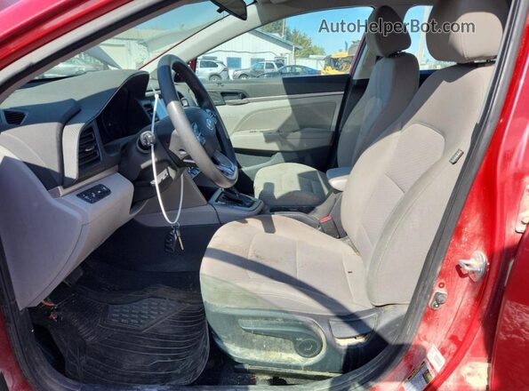 5NPD84LF7LH531432 2020 HYUNDAI ELANTRA Red Սալոնի դիմացի տեսք