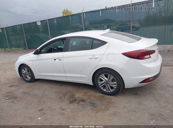 5NPD84LF7LH542382 2020 HYUNDAI ELANTRA White Rear interior view