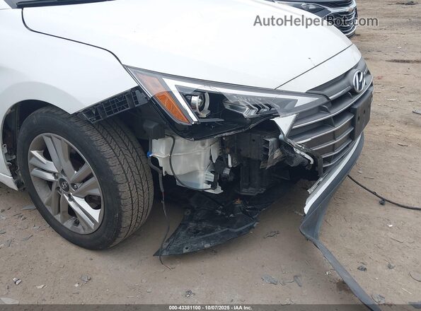 5NPD84LF7LH542382 2020 HYUNDAI ELANTRA White Front view