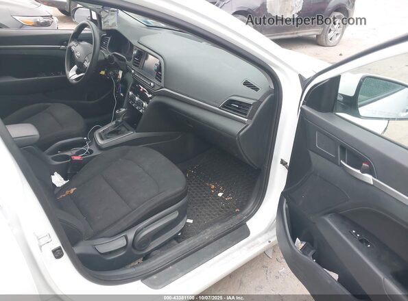 5NPD84LF7LH542382 2020 HYUNDAI ELANTRA White Front interior view