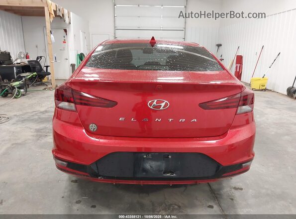 5NPD84LF7LH604489 2020 HYUNDAI ELANTRA Красный 