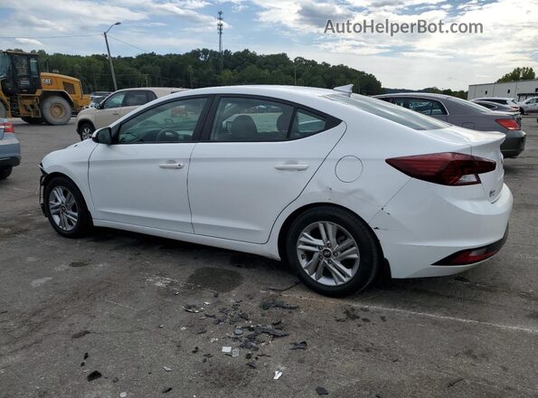 5NPD84LF7LH610132 2020 HYUNDAI ELANTRA White Rear left