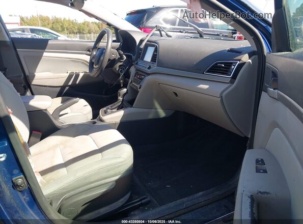 5NPD84LF8HH083211 2017 HYUNDAI ELANTRA Blue Vista interior delantera