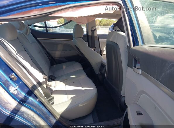 5NPD84LF8HH083211 2017 HYUNDAI ELANTRA Blue Vista de la etiqueta del VIN