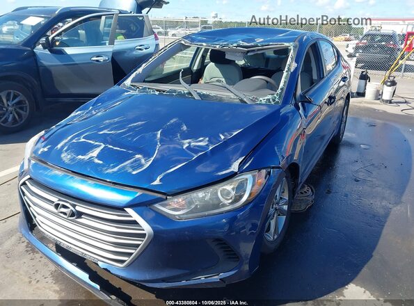 5NPD84LF8HH083211 2017 HYUNDAI ELANTRA Blue Vista frontal