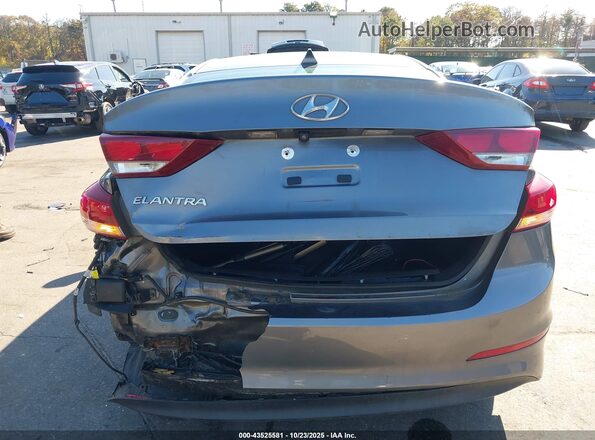 5NPD84LF8JH358355 2018 HYUNDAI ELANTRA Gray 