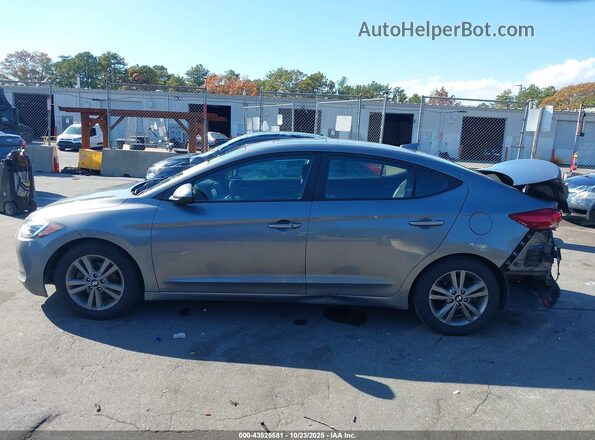5NPD84LF8JH358355 2018 HYUNDAI ELANTRA Gray Vista interior de 360 grados