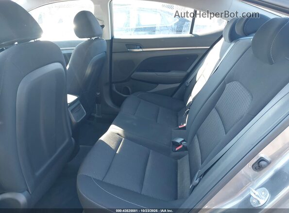 5NPD84LF8JH358355 2018 HYUNDAI ELANTRA Gray Vista de la etiqueta del VIN