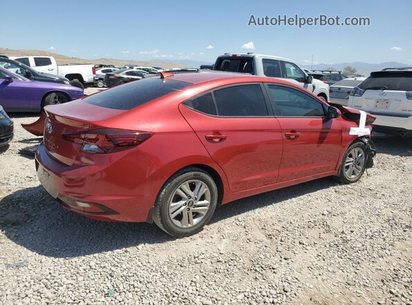 5NPD84LF8LH541001 2020 HYUNDAI ELANTRA Красный Задняя правая четверть