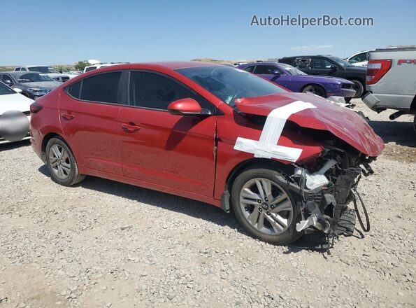 5NPD84LF8LH541001 2020 HYUNDAI ELANTRA Красный Передняя правая четверть