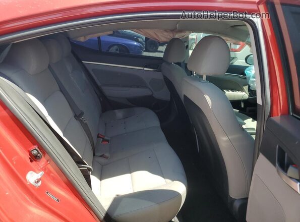 5NPD84LF8LH541001 2020 HYUNDAI ELANTRA Красный Вид задних сидений