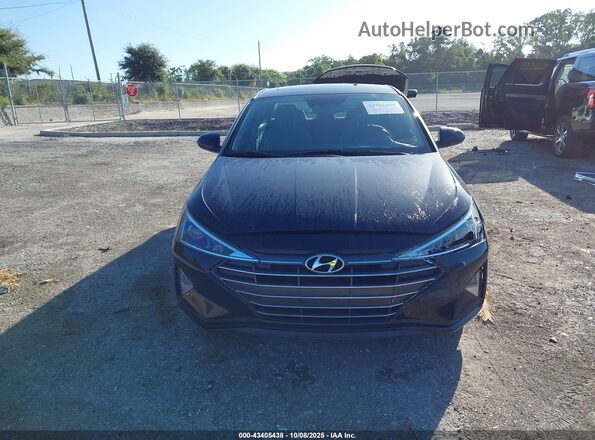 5NPD84LF8LH542097 2020 HYUNDAI ELANTRA Black ხელსაწყოთა პანელის ხედი