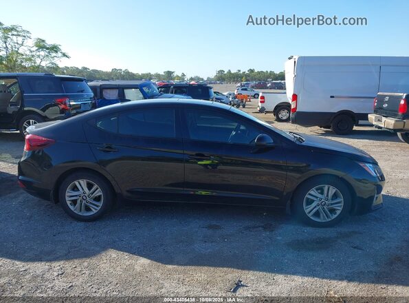 5NPD84LF8LH542097 2020 HYUNDAI ELANTRA Black უკანა სალონის ხედი