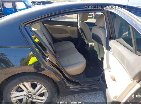 5NPD84LF8LH542097 2020 HYUNDAI ELANTRA Black VIN კოდის სტიკერის ხედი
