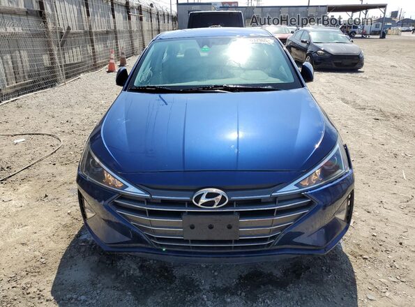 5NPD84LF8LH575231 2020 HYUNDAI ELANTRA Blue Widok z przodu