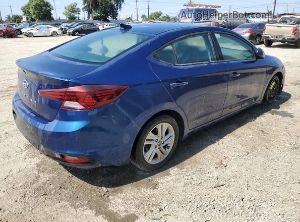 5NPD84LF8LH575231 2020 HYUNDAI ELANTRA Blue Tył prawy