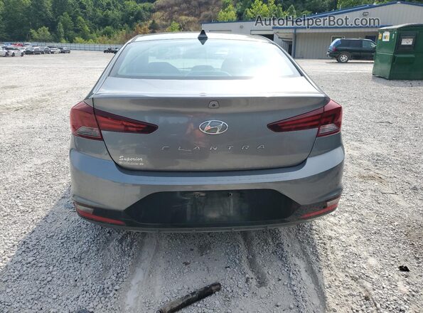5NPD84LF9LH516429 2020 HYUNDAI ELANTRA Gray Հետևի տեսք