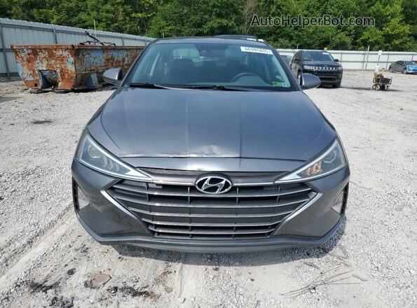 5NPD84LF9LH516429 2020 HYUNDAI ELANTRA Gray Դիմացի տեսք