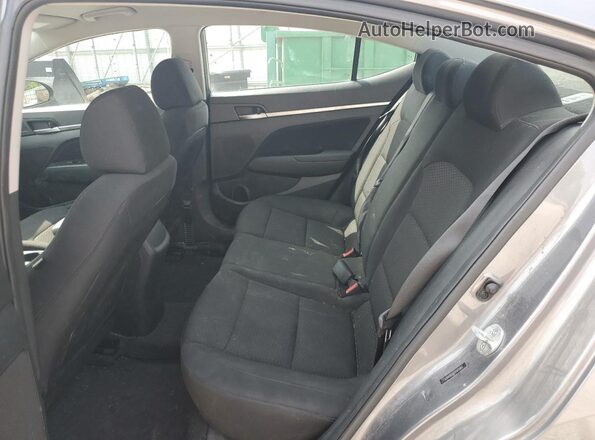 5NPD84LF9LH516429 2020 HYUNDAI ELANTRA Gray Հետևի նստատեղերի տեսք