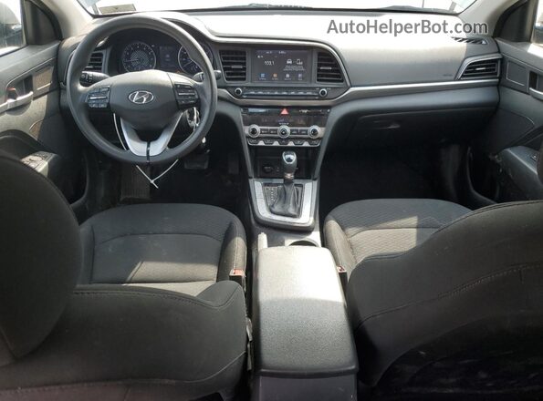 5NPD84LF9LH516429 2020 HYUNDAI ELANTRA Gray Առջևի վահանակի տեսք