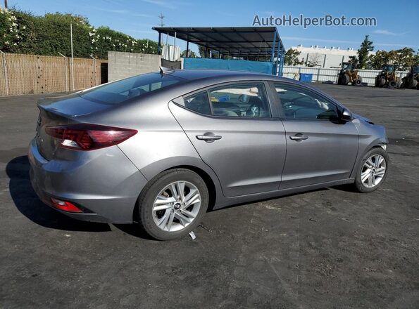 5NPD84LF9LH528712 2020 HYUNDAI ELANTRA Gray Tył prawy