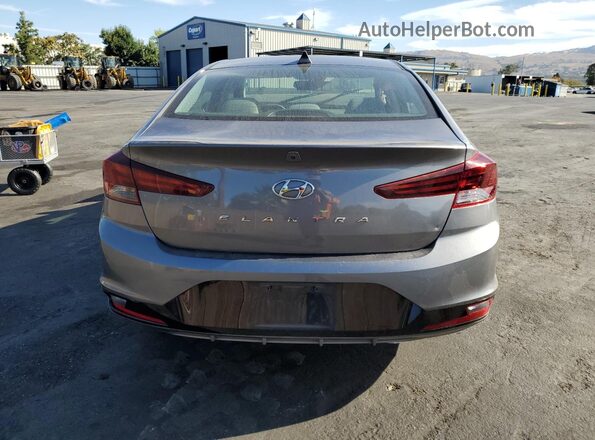 5NPD84LF9LH528712 2020 HYUNDAI ELANTRA Gray Widok z tyłu