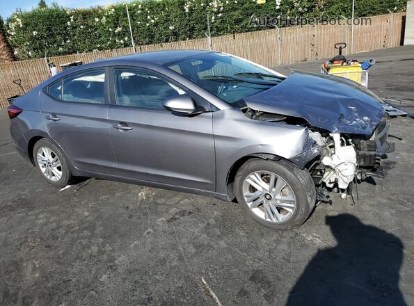 5NPD84LF9LH528712 2020 HYUNDAI ELANTRA Gray Przód prawy