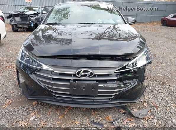 5NPD84LF9LH626316 2020 HYUNDAI ELANTRA Black Вид щитка приладів