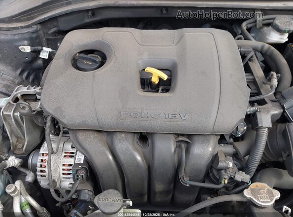 5NPD84LF9LH626316 2020 HYUNDAI ELANTRA Black Вид ззаду