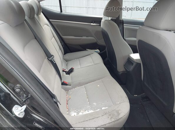 5NPD84LF9LH626316 2020 HYUNDAI ELANTRA Black Вид наклейки з VIN-кодом