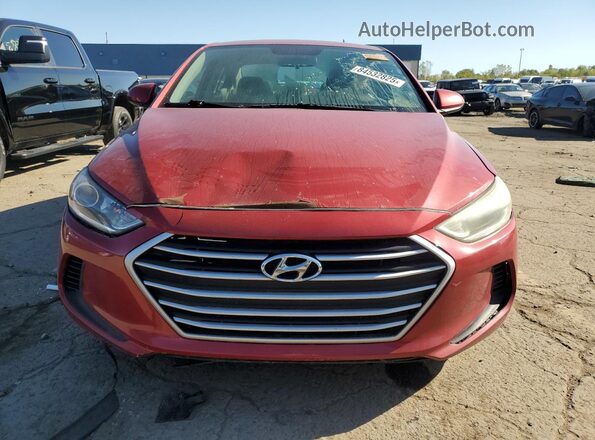 5NPD84LFXJH242056 2018 HYUNDAI ELANTRA Red 