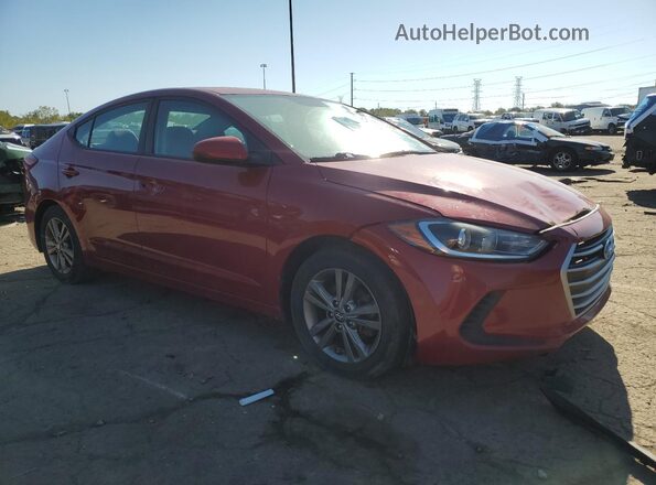 5NPD84LFXJH242056 2018 HYUNDAI ELANTRA Red 