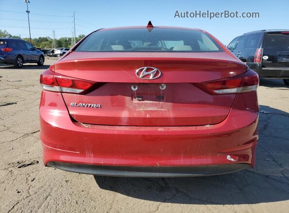 5NPD84LFXJH242056 2018 HYUNDAI ELANTRA Red 