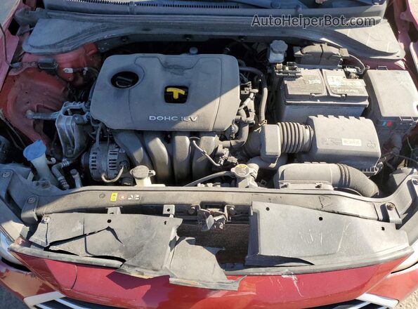 5NPD84LFXJH242056 2018 HYUNDAI ELANTRA Red 