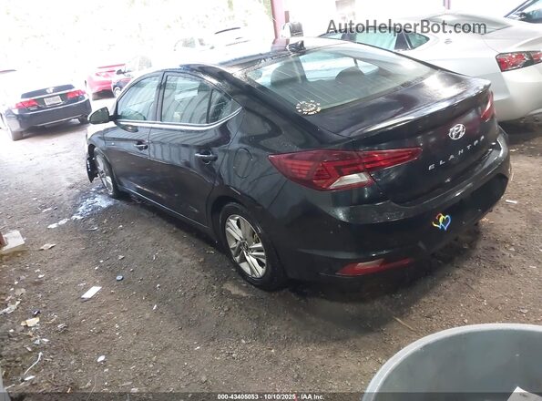 5NPD84LFXLH520585 2020 HYUNDAI ELANTRA Black Задня ліва чверть