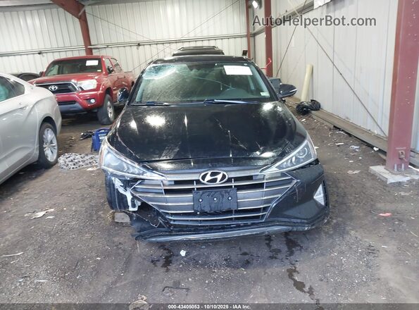 5NPD84LFXLH520585 2020 HYUNDAI ELANTRA Black Вид задньої частини салону