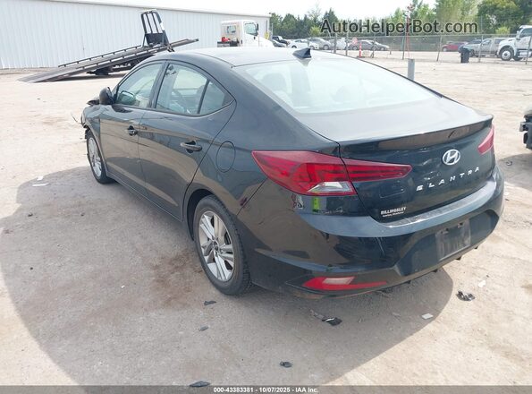 5NPD84LFXLH533496 2020 HYUNDAI ELANTRA Black Задня ліва чверть