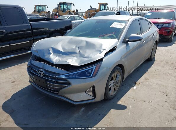 5NPD84LFXLH603160 2020 HYUNDAI ELANTRA Серебряный Передняя левая четверть