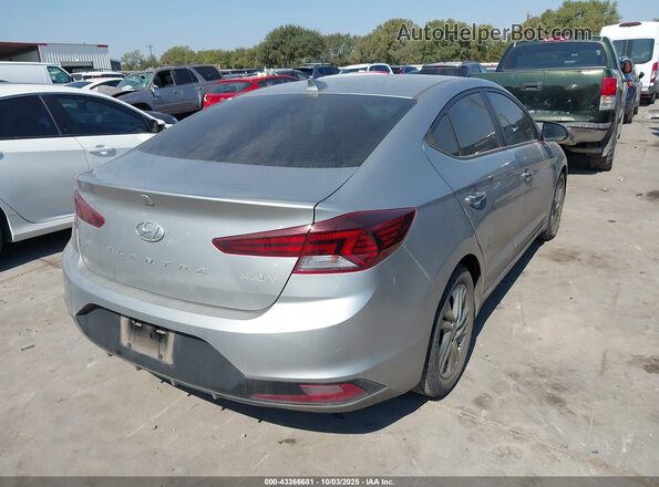 5NPD84LFXLH603160 2020 HYUNDAI ELANTRA Серебряный Задняя правая четверть