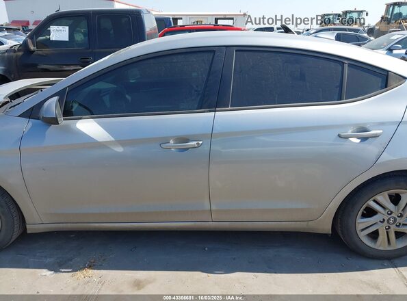 5NPD84LFXLH603160 2020 HYUNDAI ELANTRA Серебряный Панорамный вид салона 360°