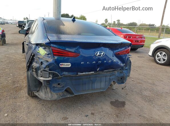 5NPD94LA8LH601960 2020 HYUNDAI ELANTRA Синий Вид спереди