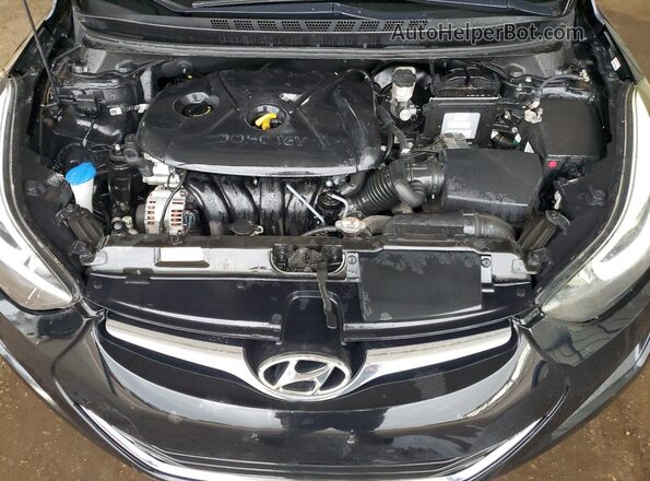 5NPDH4AE1GH724627 2016 HYUNDAI ELANTRA Black Vista interior trasera
