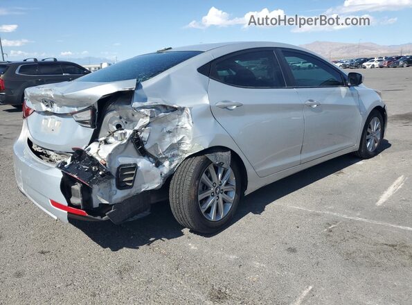 5NPDH4AE3GH779127 2016 HYUNDAI ELANTRA Серебряный 