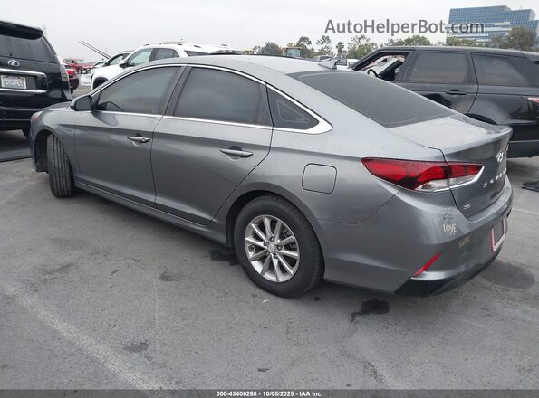 5NPE24AF0JH677211 2018 HYUNDAI SONATA Gray 