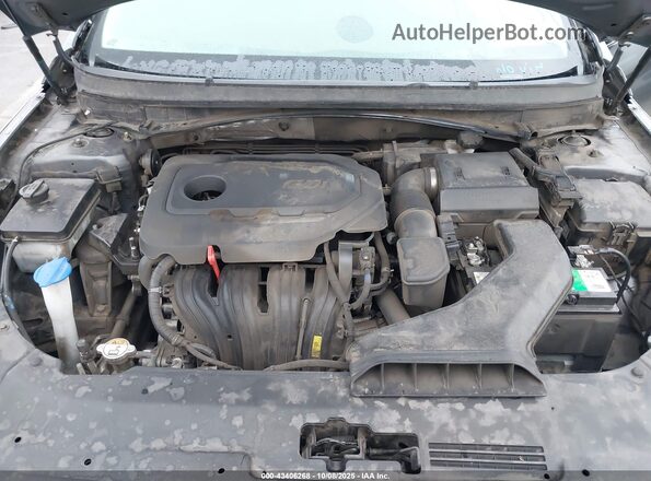 5NPE24AF0JH677211 2018 HYUNDAI SONATA Gray 