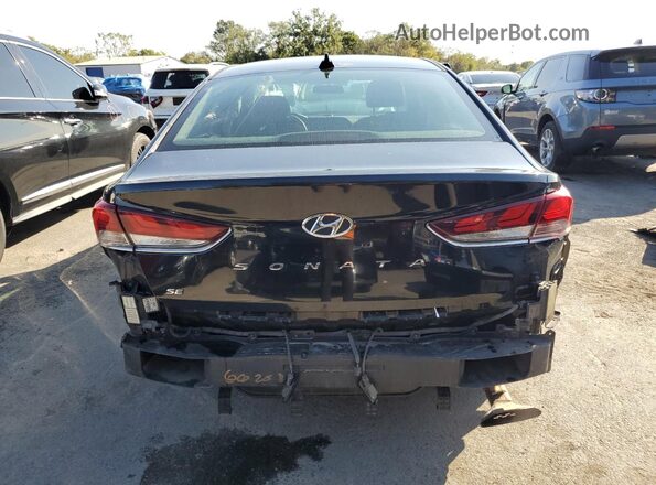 5NPE24AF2JH724819 2018 HYUNDAI SONATA Black 