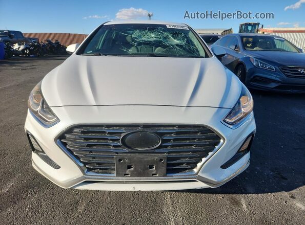 5NPE24AF3JH615723 2018 HYUNDAI SONATA Белый 
